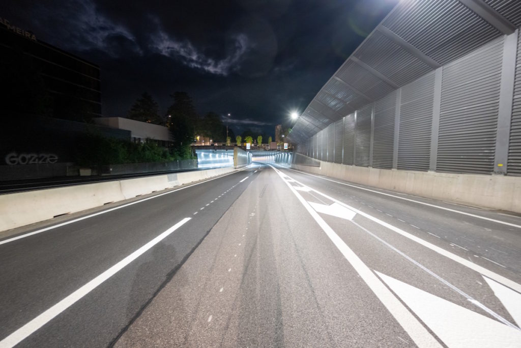 Baustellenfotografie Sonnenhoftunnel